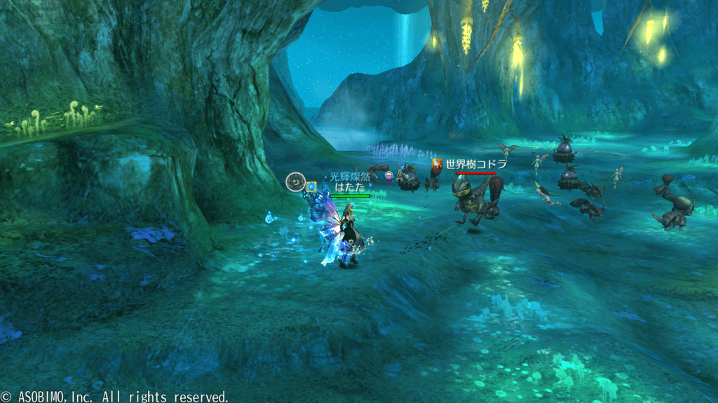 階層コドラが33階に出現している様子